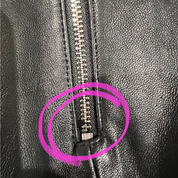 Portmans Leather Shirt Size 10 *Please read listing*😊 - Picture 5 of 5